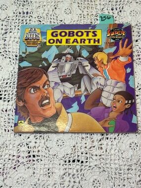A Golden Super Adventure:GoBots On Earth Kids Book - Vintage GoBots Graphic Book